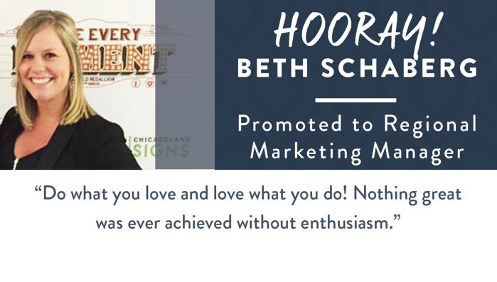 Beth Schaberg Promoted to Regional Marketing Manager