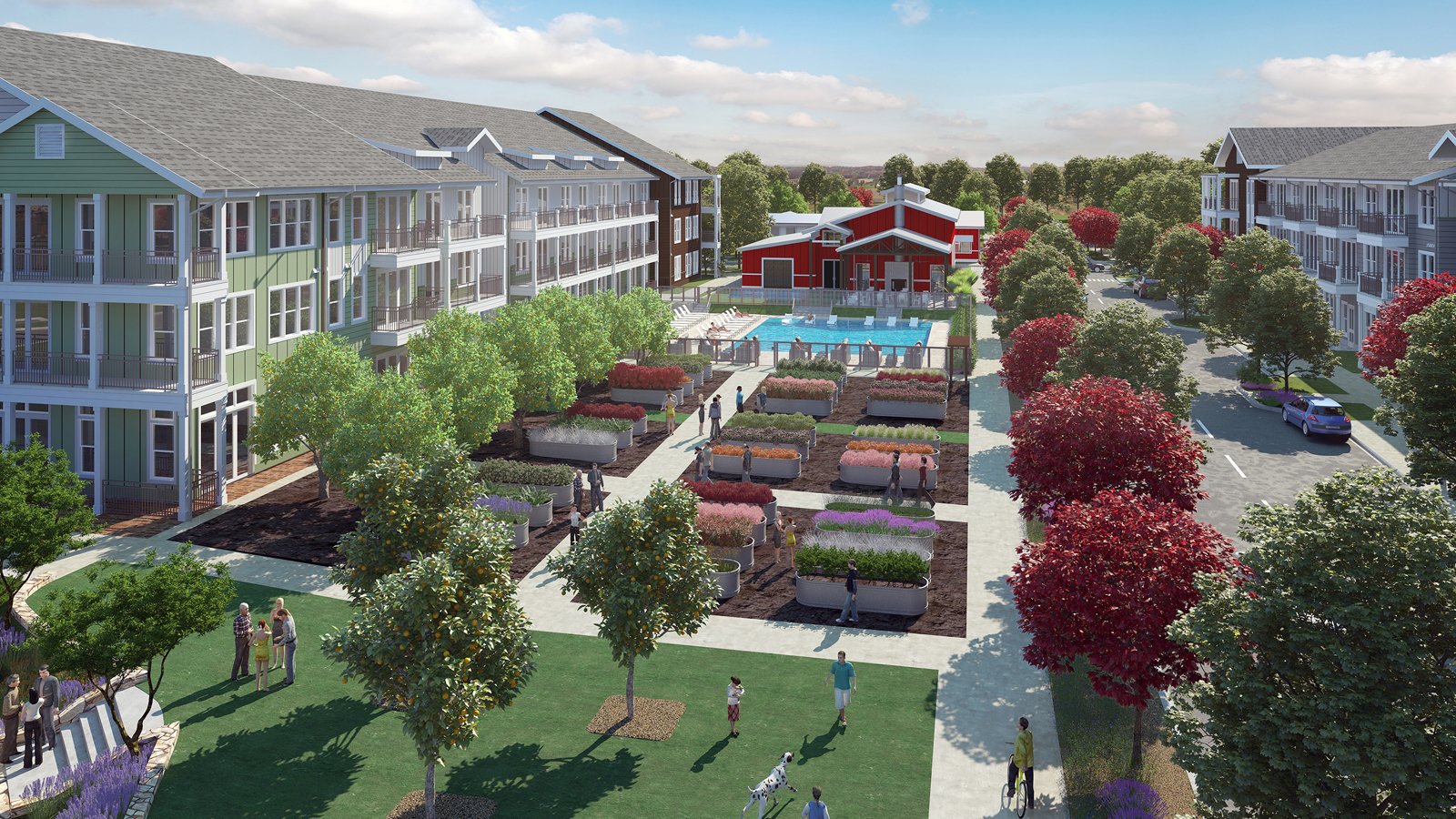Village of Rowlett Now Leasing