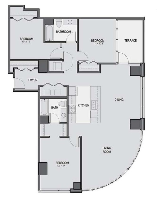 Lincoln Property Company Properties The Moderne